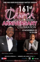 161st Church and 21st Joint Ministry Anniversary